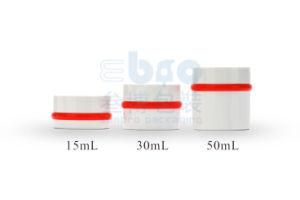 15g/30g/50g PS Plastic Customized Color Skincare Cosmetic Packaging Cream Jar.