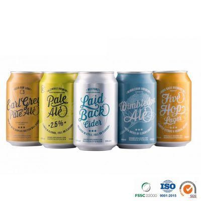 Factory Direct Juice Customized Printed or Blank Epoxy or Bpani Lining Standard 12oz 355ml Aluminum Can