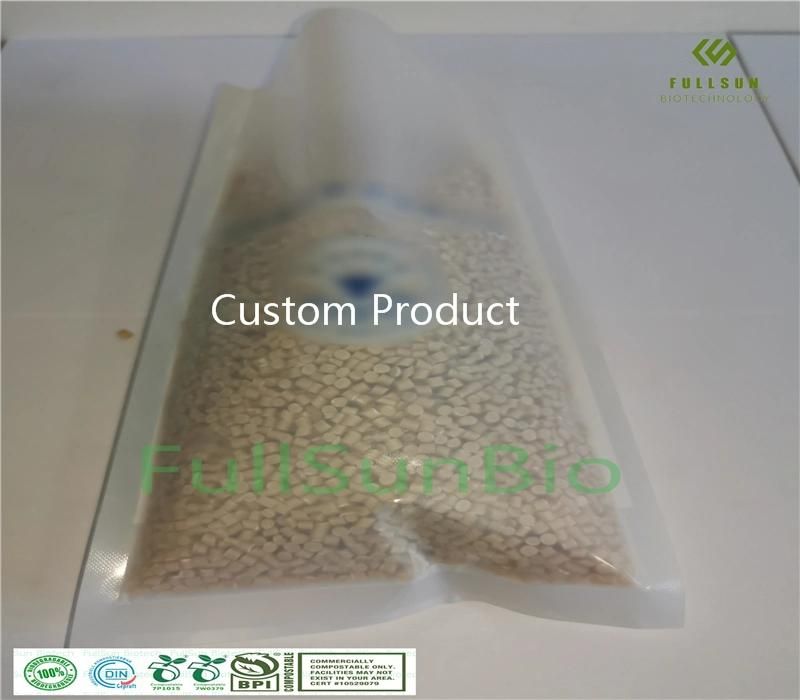 100% Fully Biodegradable Food Sealed Bag Packaging Freezer Compound Plastic Bag