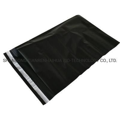 Custom Black Color Plastic Mailing Bag Compostable Mailing Bags