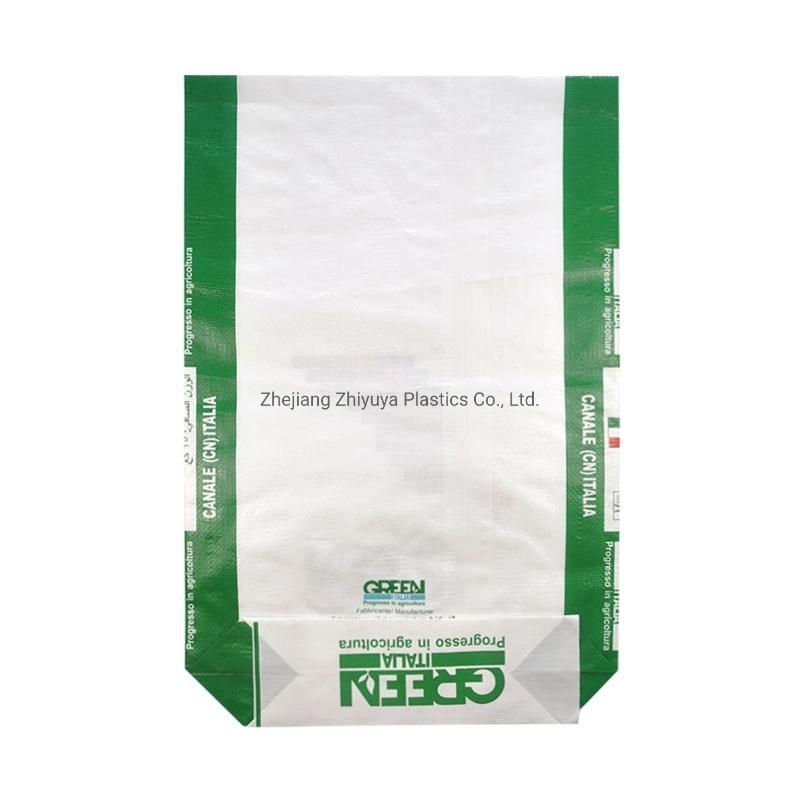 Rice Bag 25kg 50kg Plastic Sand Cement Packaging Bags Poly PP Woven Sacks for Chemical Fertilizer