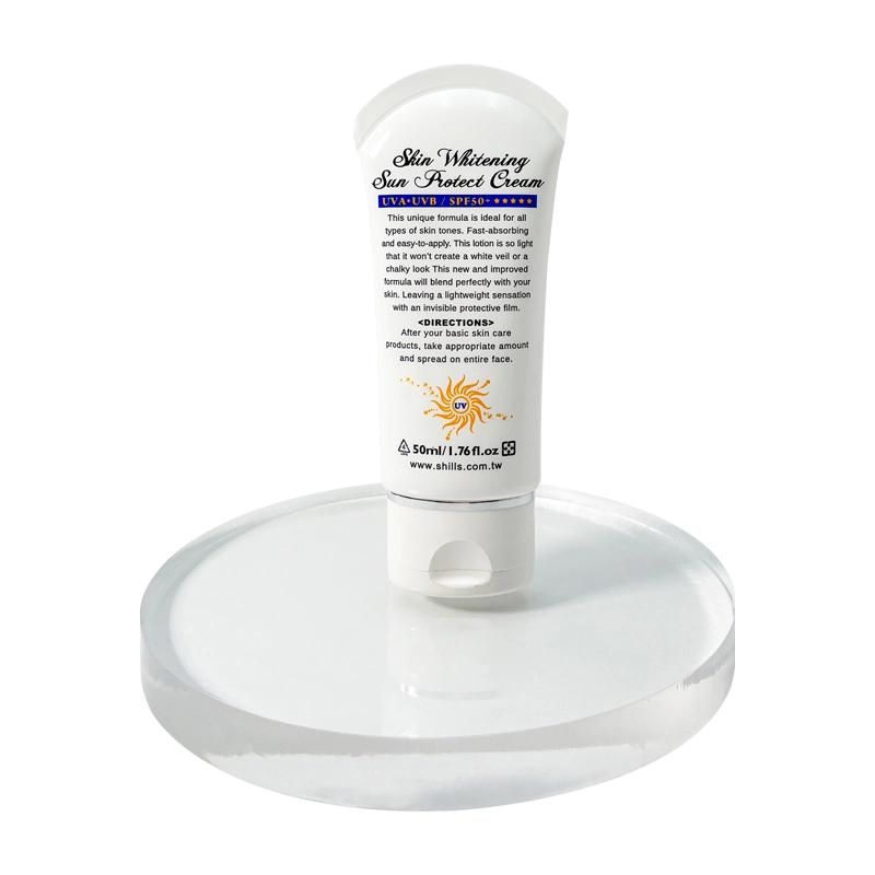 5 Layer Sun Protection Cream Tube with Oval Screw Lid