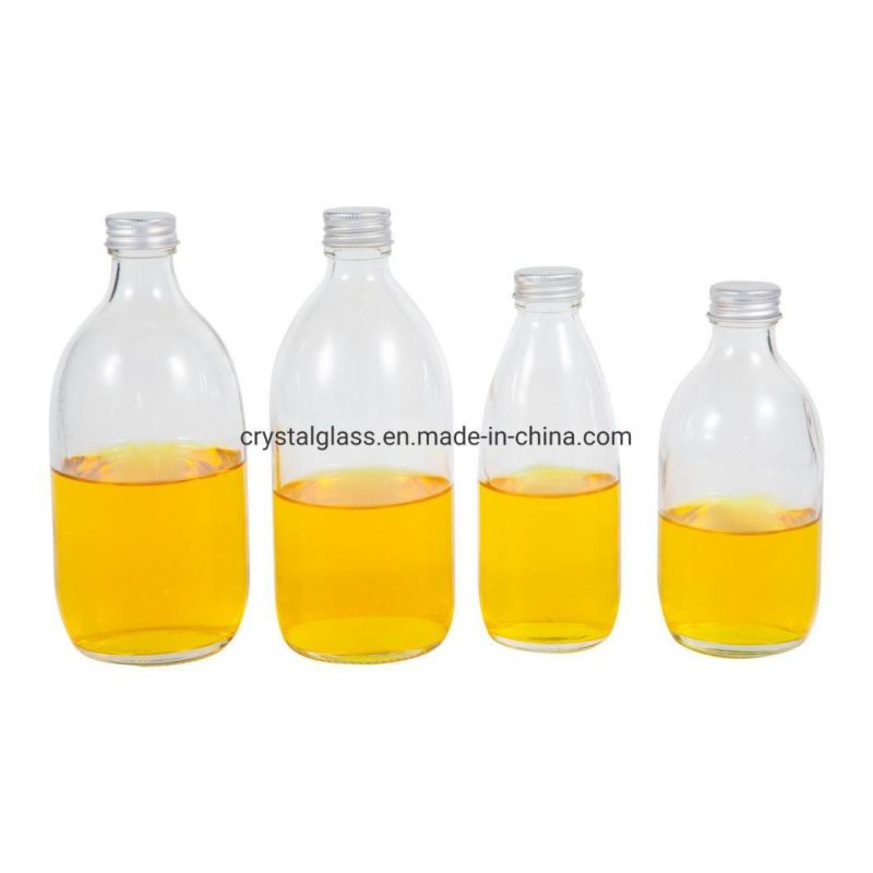 Glass Bottle for Water, Milk, Juice, Kombucha Packing 330ml and 500ml