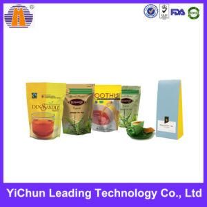 Customized Printed Stand up Zipper Aluminum Foil Plastic Tea Bag