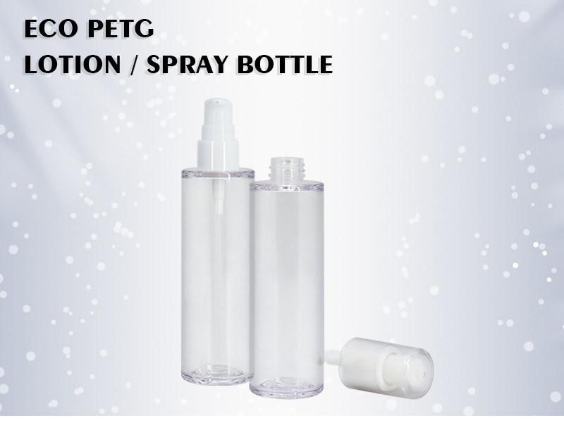 100ml PETG Cosmetic Spray Bottle Empty Plastic Liquid Containers