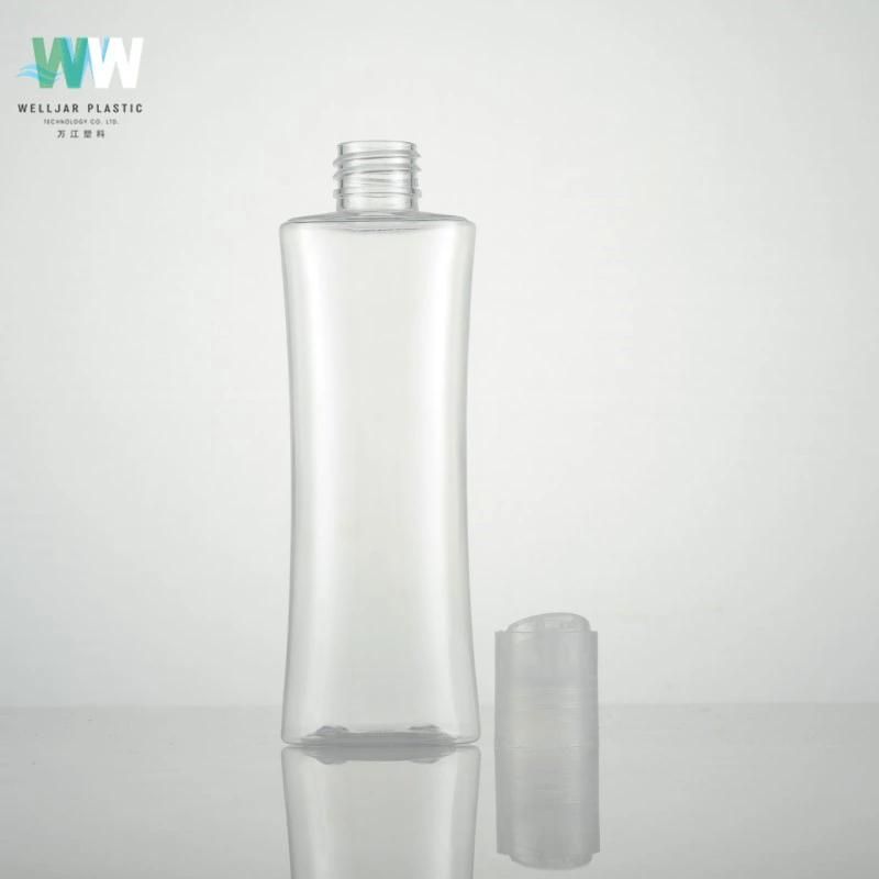 100ml Plastic Pet Empty Bottle with Transparent Cap