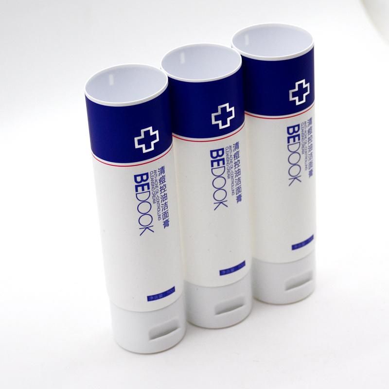 BPA Free Cosmetic Plastic Organic Whitening Teeth Toothpaste Cream Tube