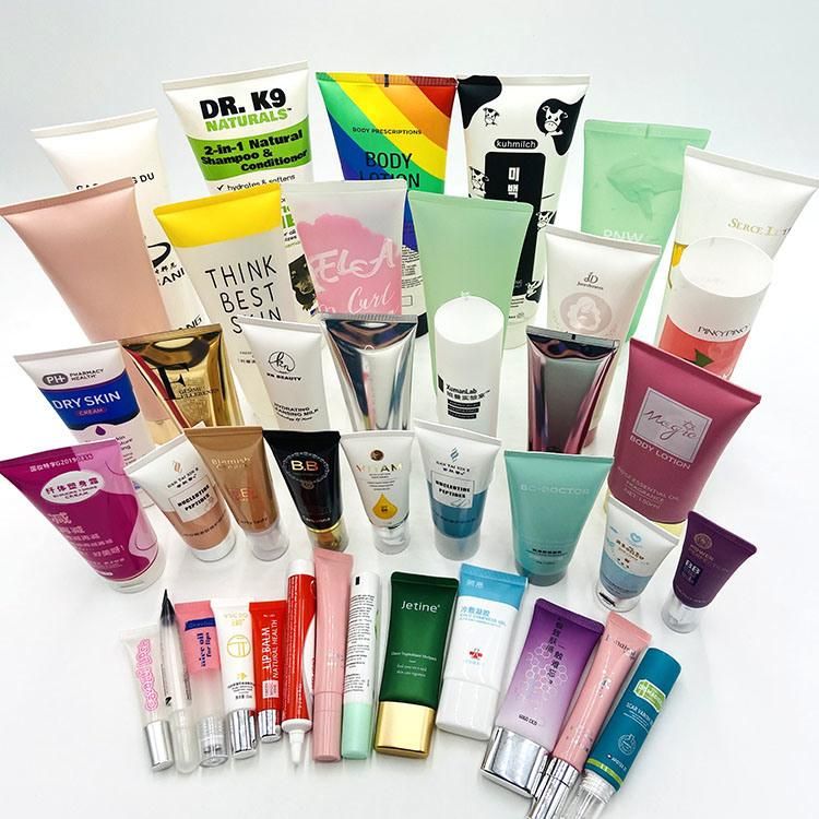 Skin Care Cream Packaging Plastics Tube Body Lotion Plastic Package