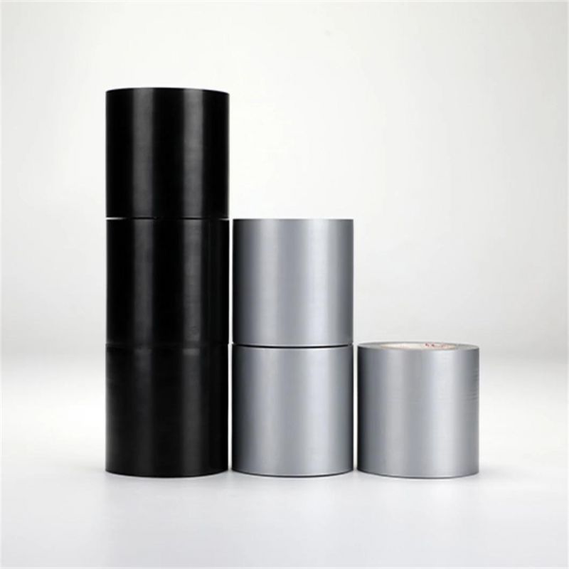 Proper Price Top Quality Popular Product Black Silver Duct Tape