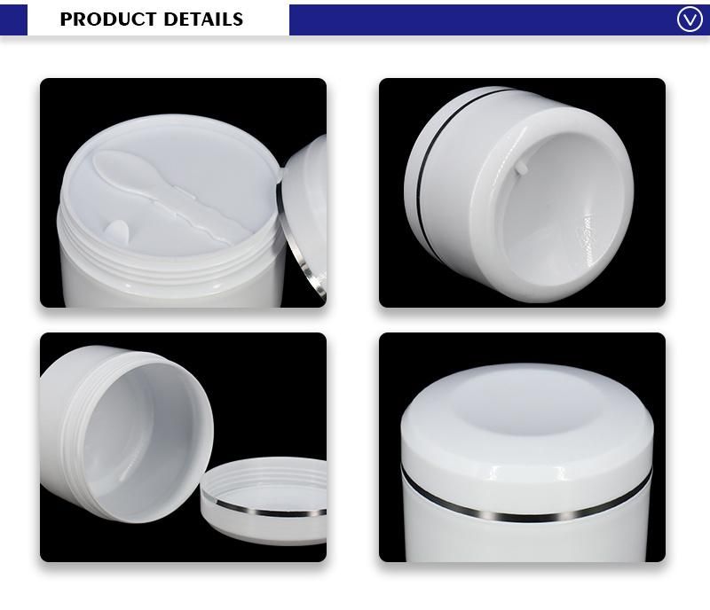 Best Selling Factory Price White 30g 50g 200g 500g PP Luxury Cosmetic Jars