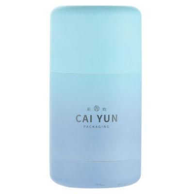 Personal Care Product Gradient Color Holiday Special Plastic Deodorant Container