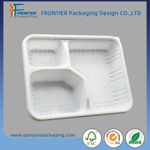 Microwave Safe Disposable 3 Compartment Lunch Meal Prep Takeaway Container Tray PP Plastic Bento Box with Leakproof Lid