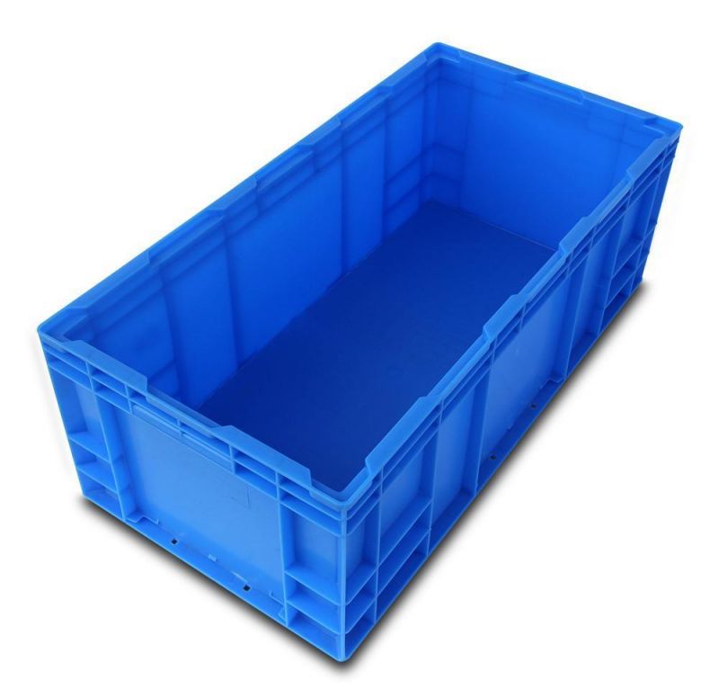 HP7d Plastic Turnover Logistics Container Box HP Standard Auto Parts Logistic Box Durable Opaque Plastic Storage Boxes