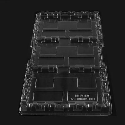 China OEM Manufacturer Transparent Plastic Tray for Packaging Electronics