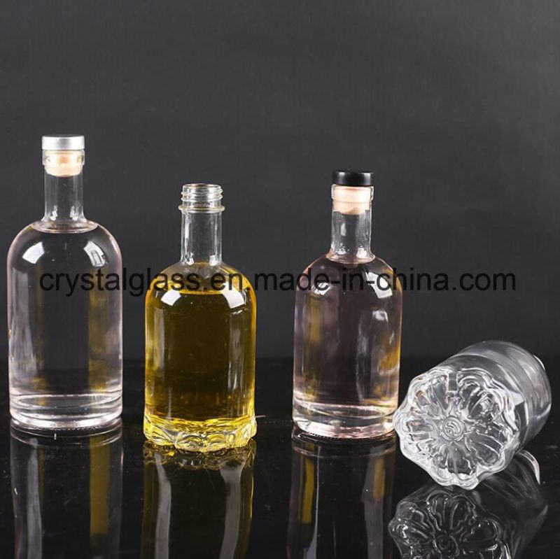 Wine Bottle 750ml Glass Bottle for Vodka Wine