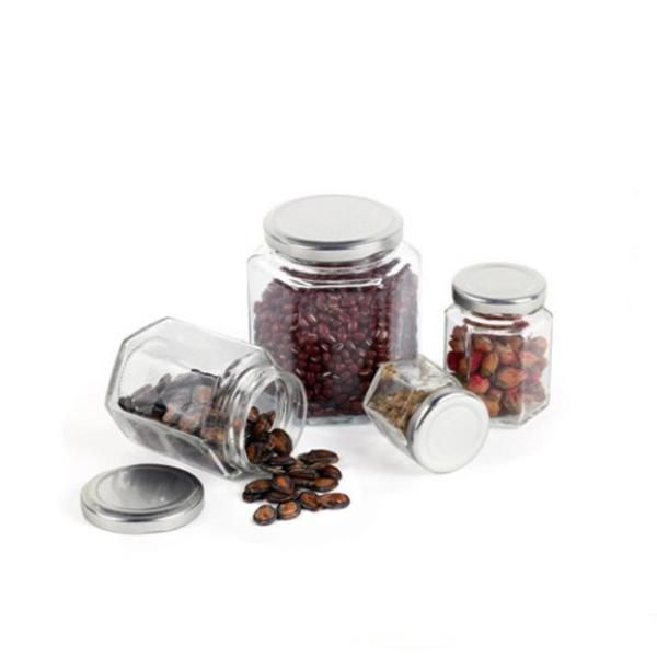 Small 2 Oz Jelly Jar 60ml Jam Jar Honey Jar Glass Jar with Screw Metal Lids