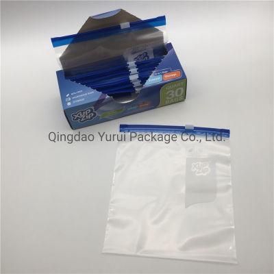 Hot Sale Food Storage Slider Bag Zip Lock Slider Bag Slider Plastic Bag