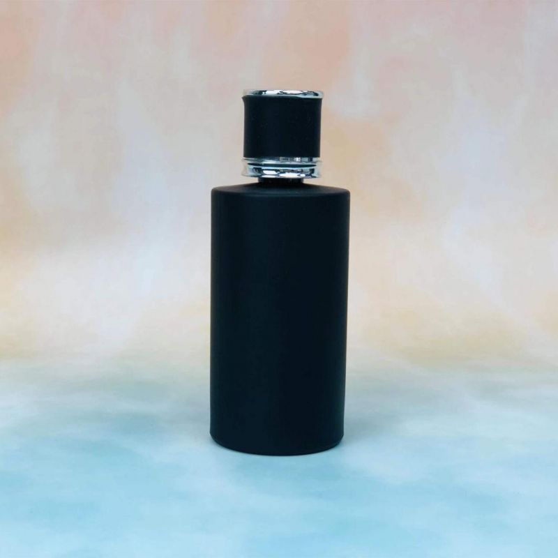 Custom Round Cylinder 50ml 100ml Empty Perfume Empty Perfume Bottle for Sale