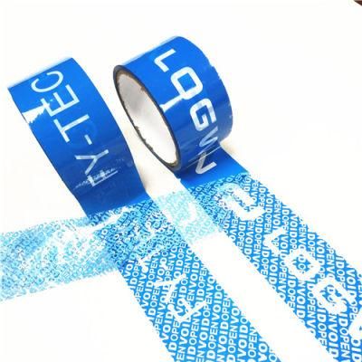 China Supplier New Arrival Blue Security Sealing Tape