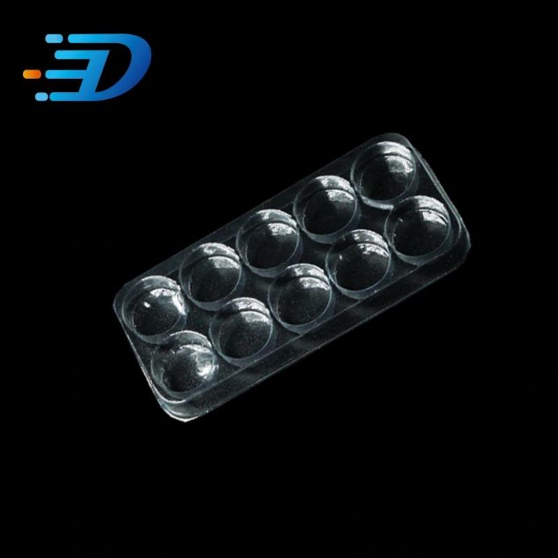 Plastic 1ml 2ml 10ml Injection Vial Tray Blister Packaging