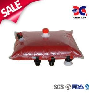 Customized Plastic Transparent Oil Bib Bag Pouch in Box 10 Liter