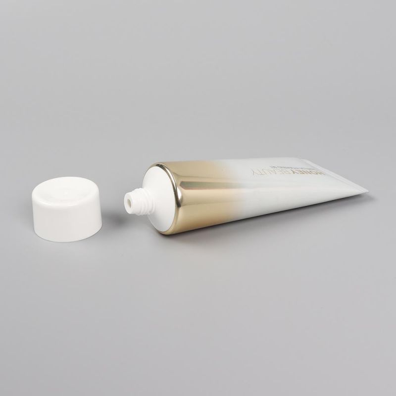 New Material Cosmetic PE Tube with Customzied Offset Printing and Different Caps