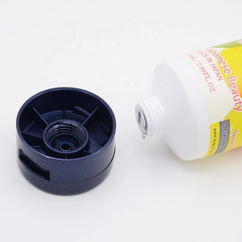 Make up Cleanser Tube Matte Offset Printing Flip Top Cap