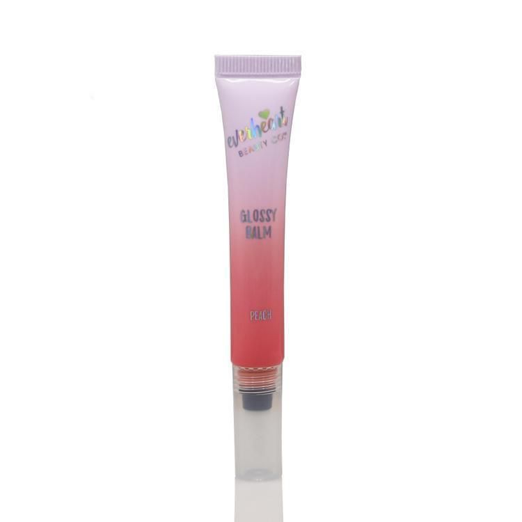 Lip Gloss/Lip Glaze Plastic Tube Packaging with Flocking Applicator