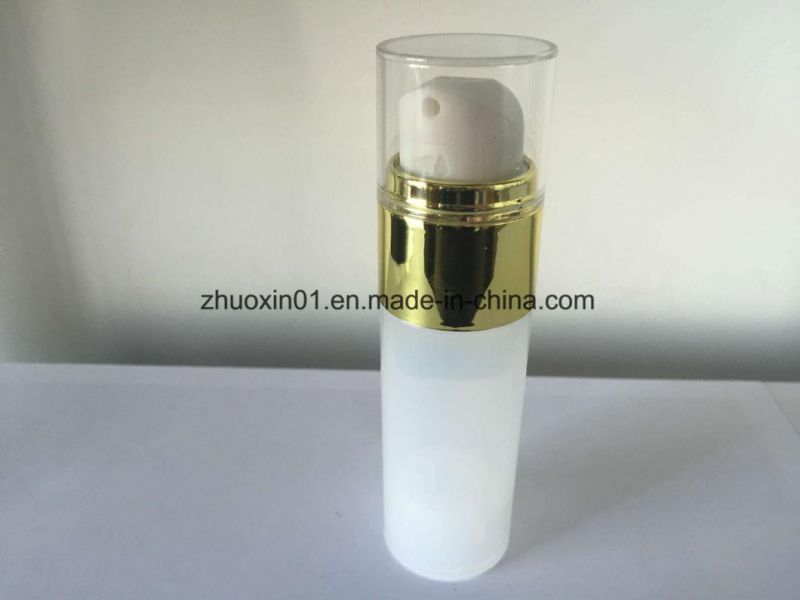 50ml/80ml/100ml UV Closure White PP Vacuum Packaging Bottles