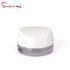 Customized Logo Luxury Cosmetic Containers 50g Acrylic Plastic Cream Clear Jar for Cosmetic Packaging