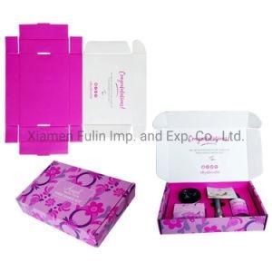 Wholesale Custom Strong Folded Fancy Gift Cosmetic Cardboard Shipping Box