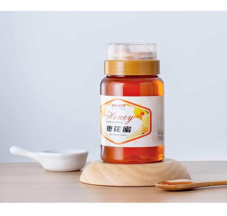 500g 1000g 360ml 720ml Plastic Pet Honey Syrup Beverage Jam Bottle