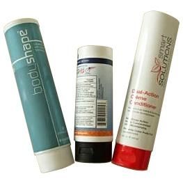 Adhesive Black Cream Tube Cosmetic Tube