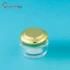 15g Empty Cosmetic Cream Plastic Jar with Metalized Lid