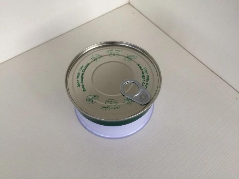 954# Empty Food Tin Can for Halal Luncheon Meat