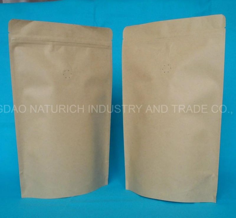 Customized Stand up Kraft Paper Zip Lock Packing Bag Doypack Pouches Mylar Bags