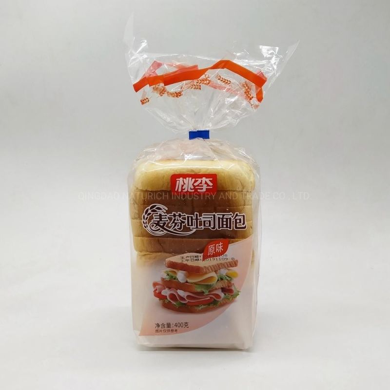 Bakery Bag Custom Printed Clear Plastic Bread Bags Wicket Bag