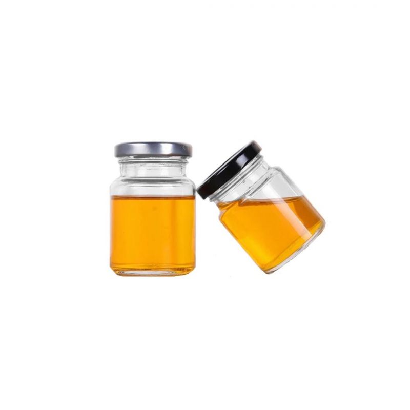 80ml Glass Jars Glass Spices Jam Jars Twist off Lid for Honey