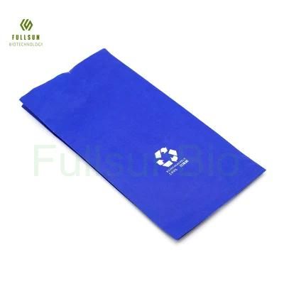 100% Biodegradable PLA Plastic Film Vegetable Bread Flower Packaging Paper Bag