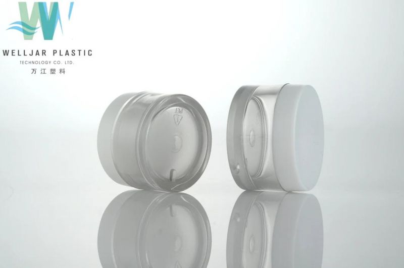 Cosmetic Packaging 100g Pet Plastic Cream Jar