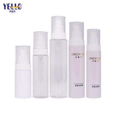 Round OEM/ODM Multi-Function Pearl White Lotion Bottle in Competitive Price