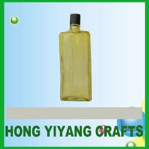 500ml Rectangular Glass Aromatherapy Bottles Blue or Yellow