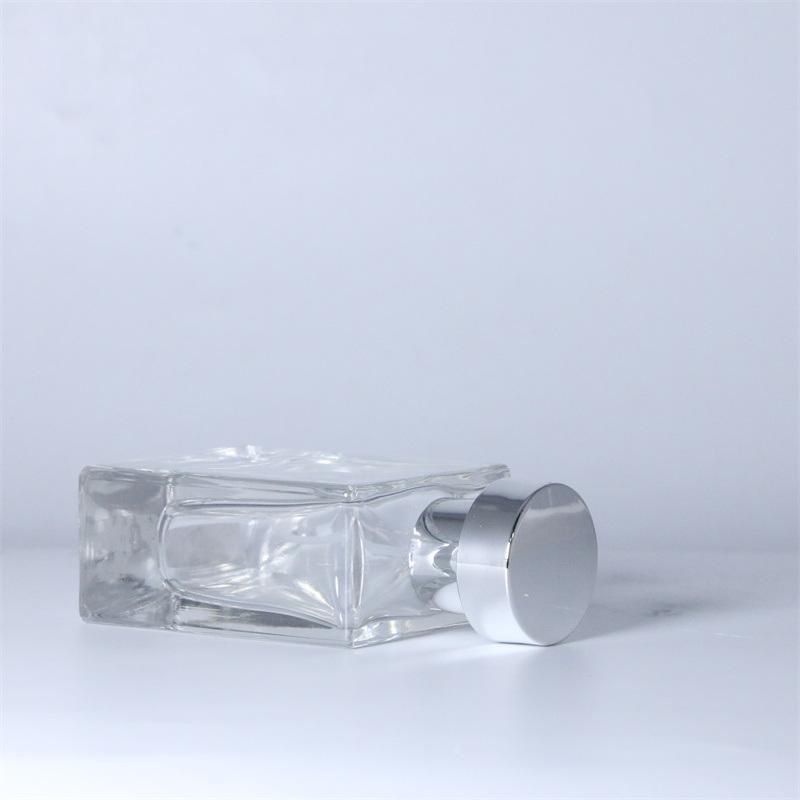 Square Perfume Bottles China Wholesale Perfume Bottles 50ml Glass with Box Packaging