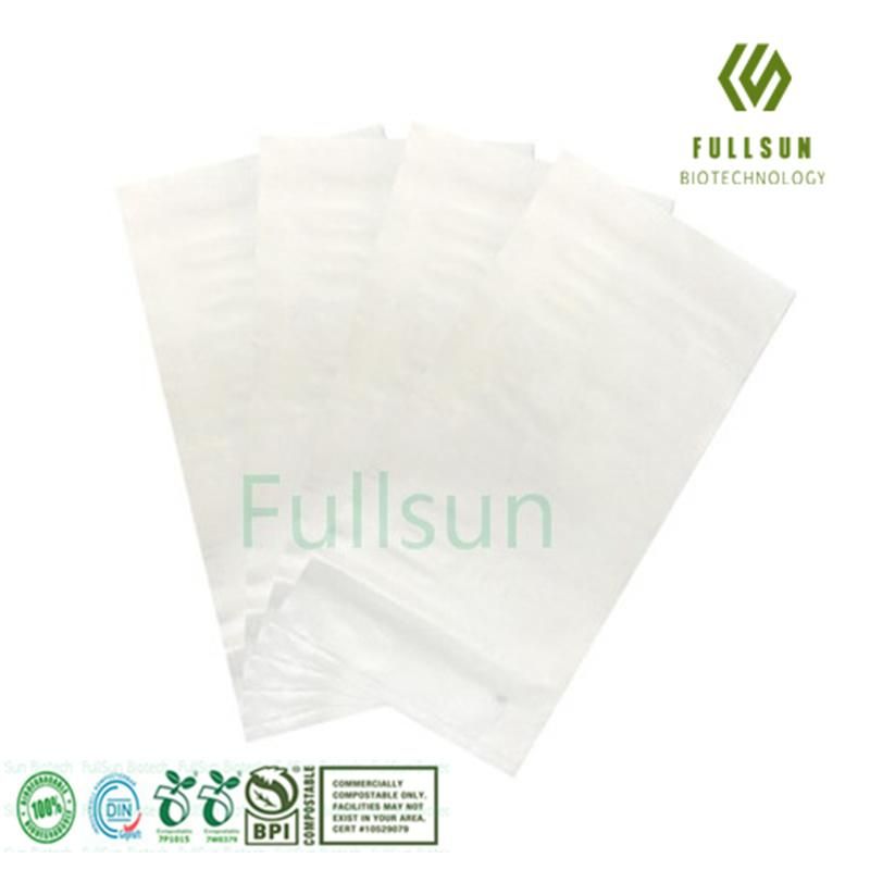 100% Biodegradable Food Packaging Bag Frozen Vacuum Sealed Compostable Plastic Bag