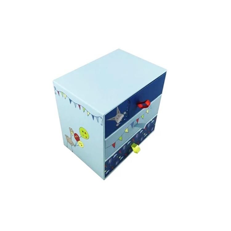 Three Layer Drawer Storage Box for Children