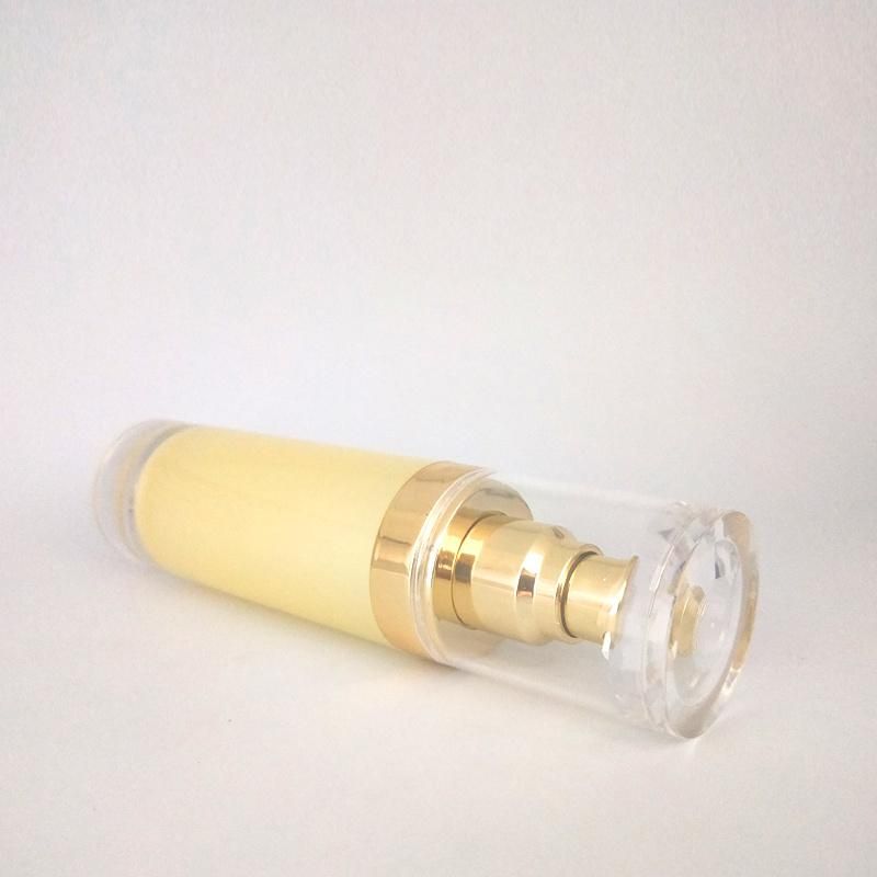 Manufacturer 30ml 50ml 120ml Acrylic Cosmetic Cream Jar Luxury Airless Lotion Pump Bottle