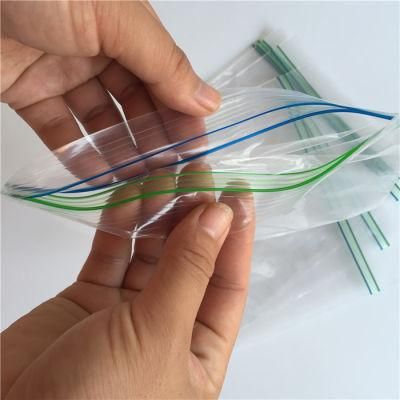 Plastic Sandwich Zipper Bags LDPE Custom Printed Plastic Ziplock Sandwich Bag