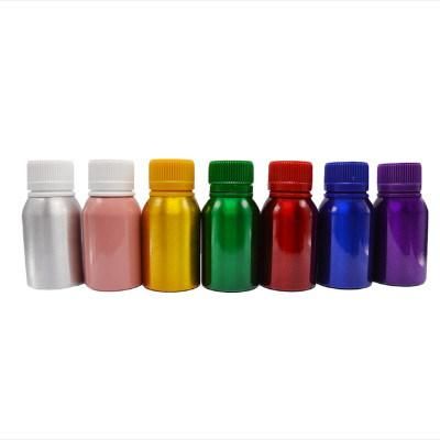 Aluminum Metal Bottle for Chemicals 100ml 50*100mm