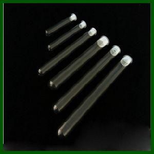 Laboratorial Borosilicate Glass Test Tube with Plastic Stopper