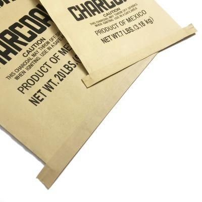 Kraft Paper Laminated PP Woven Charcoal Bag Chaep Price Bag